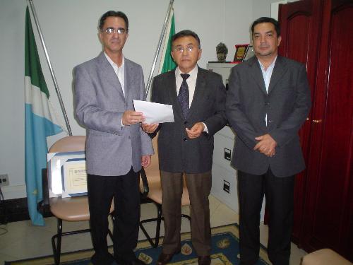 MM. Juiz Federal Odilon de Oliveira aceita convite da FENAPEF.